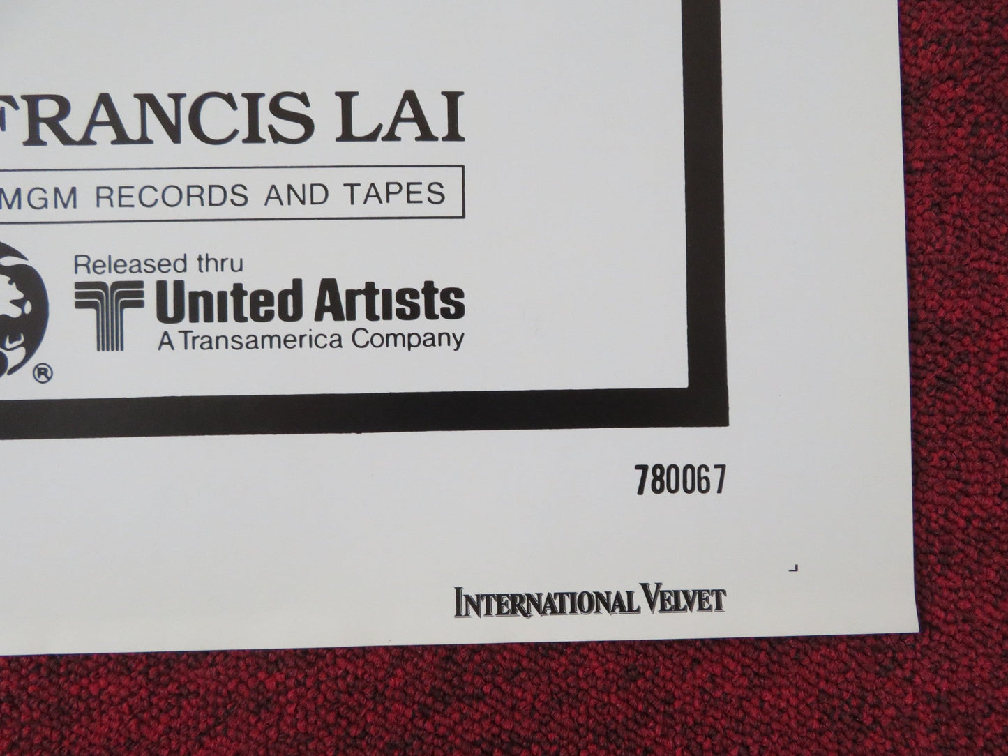 INTERNATIONAL VELVET - C FOLDED US ONE SHEET POSTER TATUM O'NEAL PLUMMER 1978 Rendezvous Cinema Movie posters