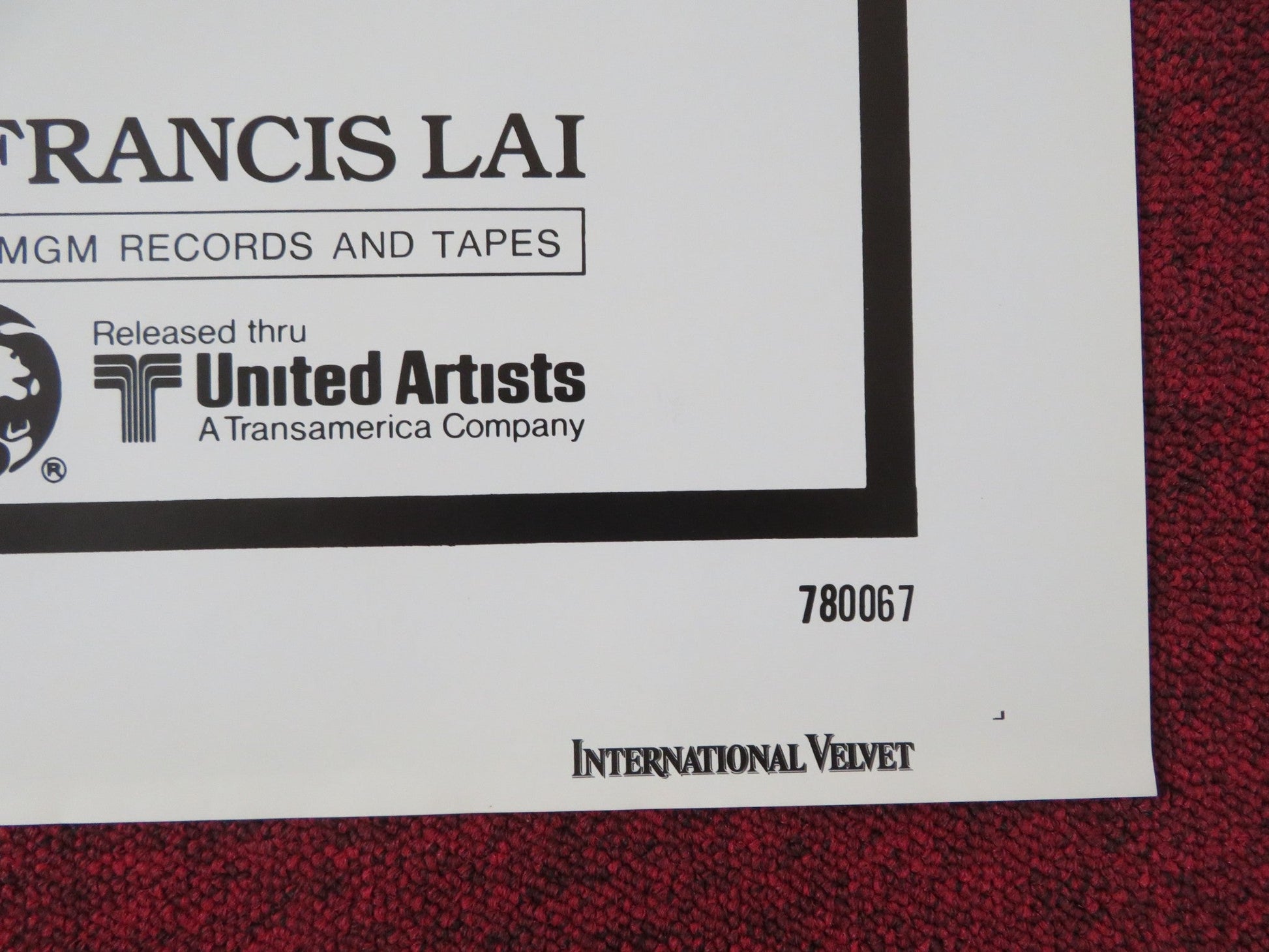 INTERNATIONAL VELVET - C FOLDED US ONE SHEET POSTER TATUM O'NEAL PLUMMER 1978 Rendezvous Cinema Movie posters