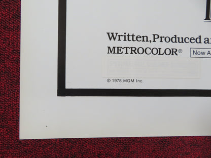 INTERNATIONAL VELVET - C FOLDED US ONE SHEET POSTER TATUM O'NEAL PLUMMER 1978 Rendezvous Cinema Movie posters