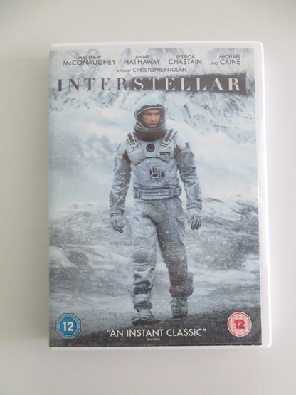 INTERSTELLAR (DVD) MATTHEW MCCONAUGHEY ANNE HATHAWAY 2014 REGION 2 Movie posters