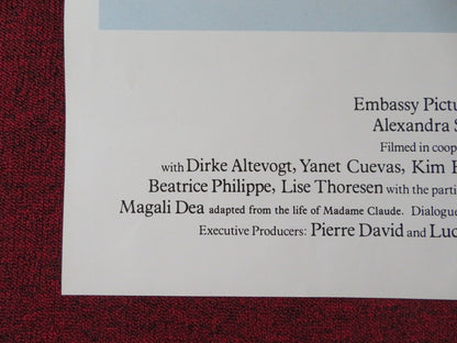 INTIMATE MOMENTS FOLDED US ONE SHEET POSTER ALEXANDRA STEWART D. ALTEVOGT 1982 Rendezvous Cinema Movie posters