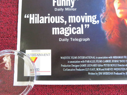 INTO THE WEST VHS VIDEO POSTER ROLLED GABRIEL BYRNE ELLEN BARKIN 1992 Rendezvous Cinema Movie posters