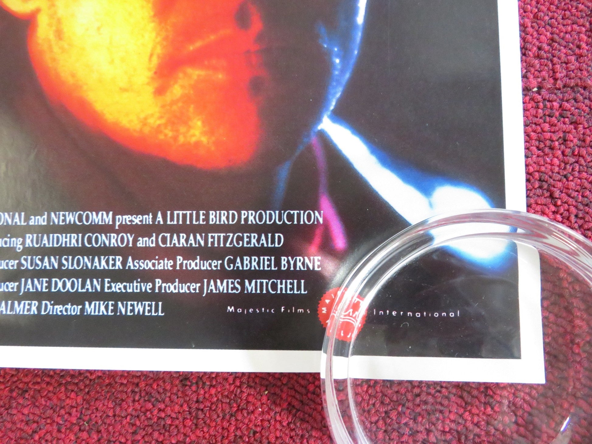 INTO THE WEST VHS VIDEO POSTER ROLLED GABRIEL BYRNE ELLEN BARKIN 1992 Rendezvous Cinema Movie posters