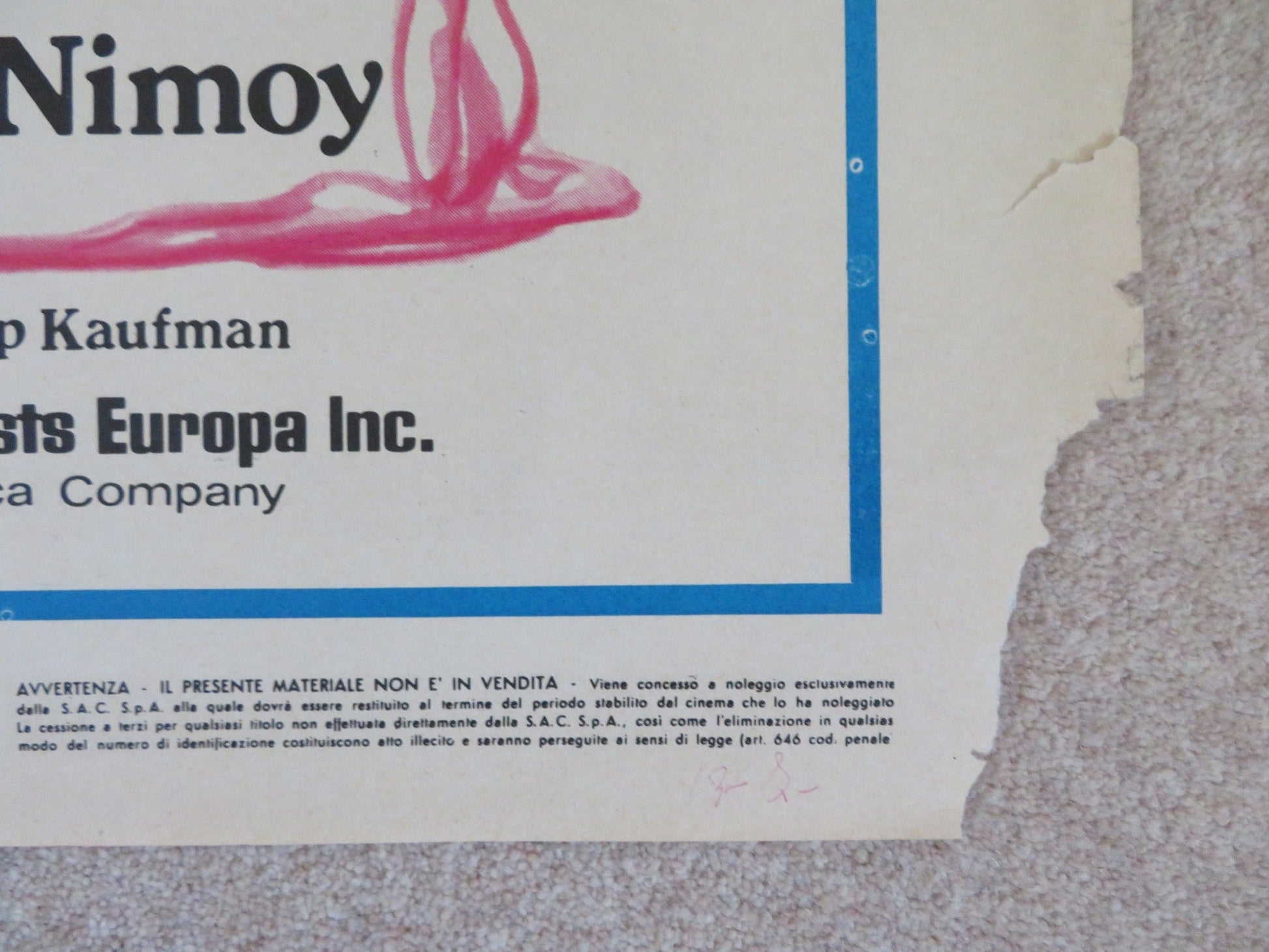 INVASION OF THE BODY SNATCHERS ITALIAN 2 FOGLIO POSTER SUTHERLAND GOLDBLUM 1978 Rendezvous Cinema Movie posters