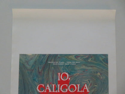IO, CALIGOLA / CALIGULA ITALIAN LOCANDINA POSTER MALCOLM MCDOWELL GIELGUD 1984 Movie posters