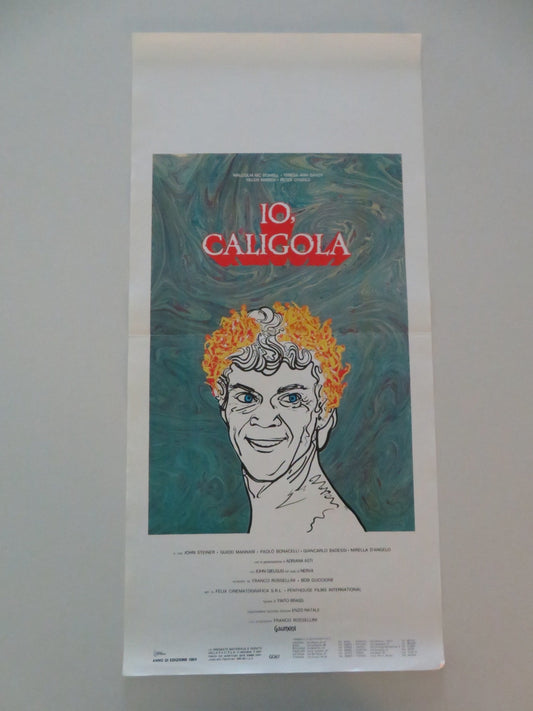 IO, CALIGOLA / CALIGULA ITALIAN LOCANDINA POSTER MALCOLM MCDOWELL GIELGUD 1984 Movie posters