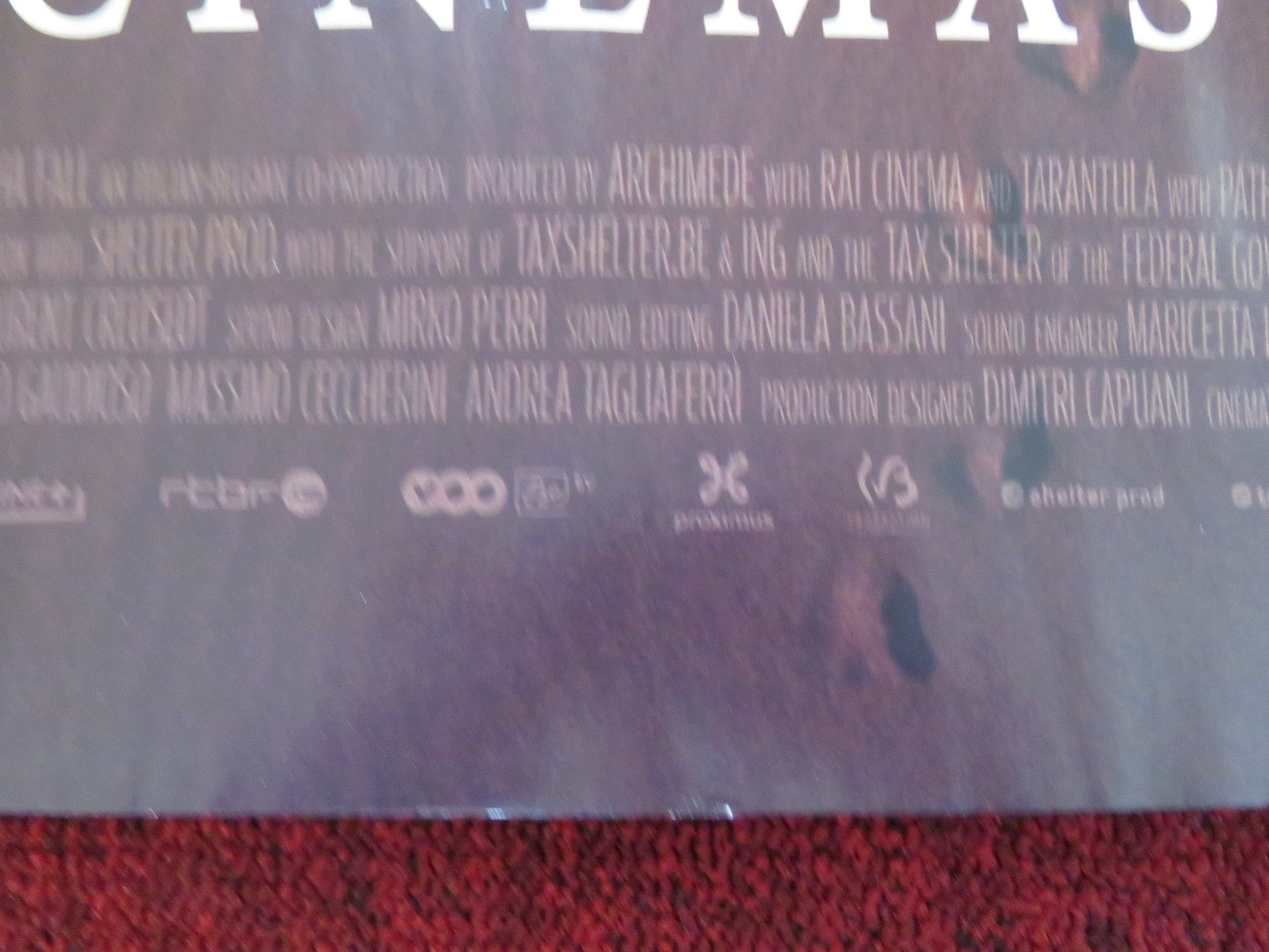 IO CAPITANO UK QUAD ROLLED POSTER SEYDOU SARR MOUSTAPHA FALL 2023 Rendezvous Cinema Movie posters