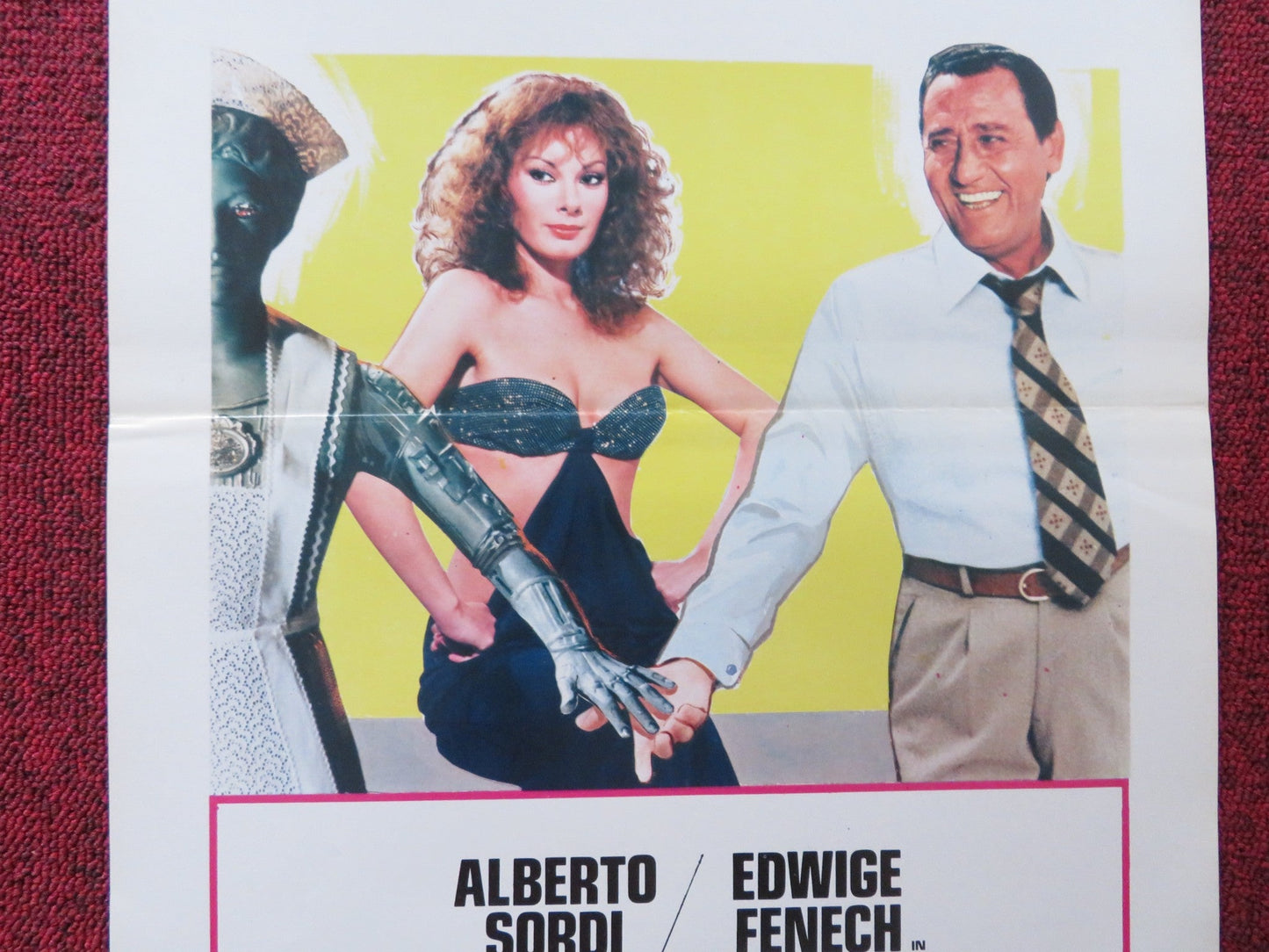 IO E CATERINA ITALIAN LOCANDINA POSTER ALBERTO SORDI EDWIGE FENECH 1980 Rendezvous Cinema Movie posters