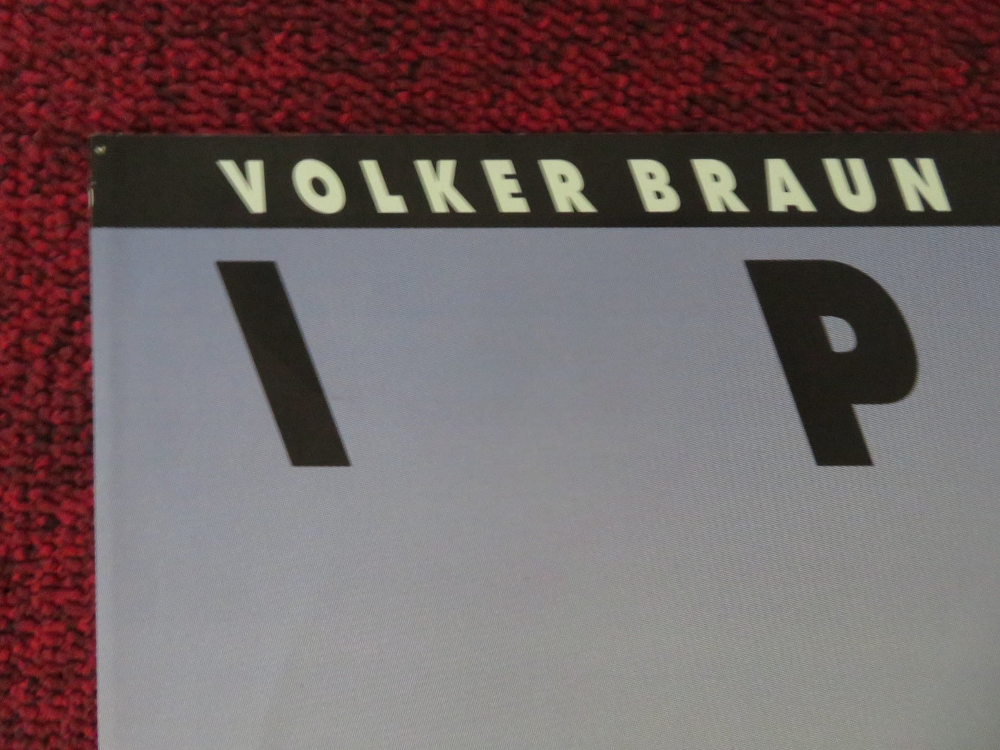 IPHIGENIE IN FREIHEIT GERMAN POSTER ROLLED VOLKER BRAUN 1992 Movie posters