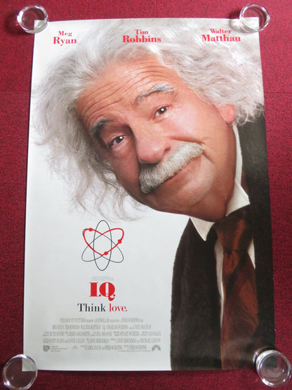 I.Q. - B US ONE SHEET ROLLED POSTER TIM ROBBINS MEG RYAN 1994 Rendezvous Cinema Movie posters