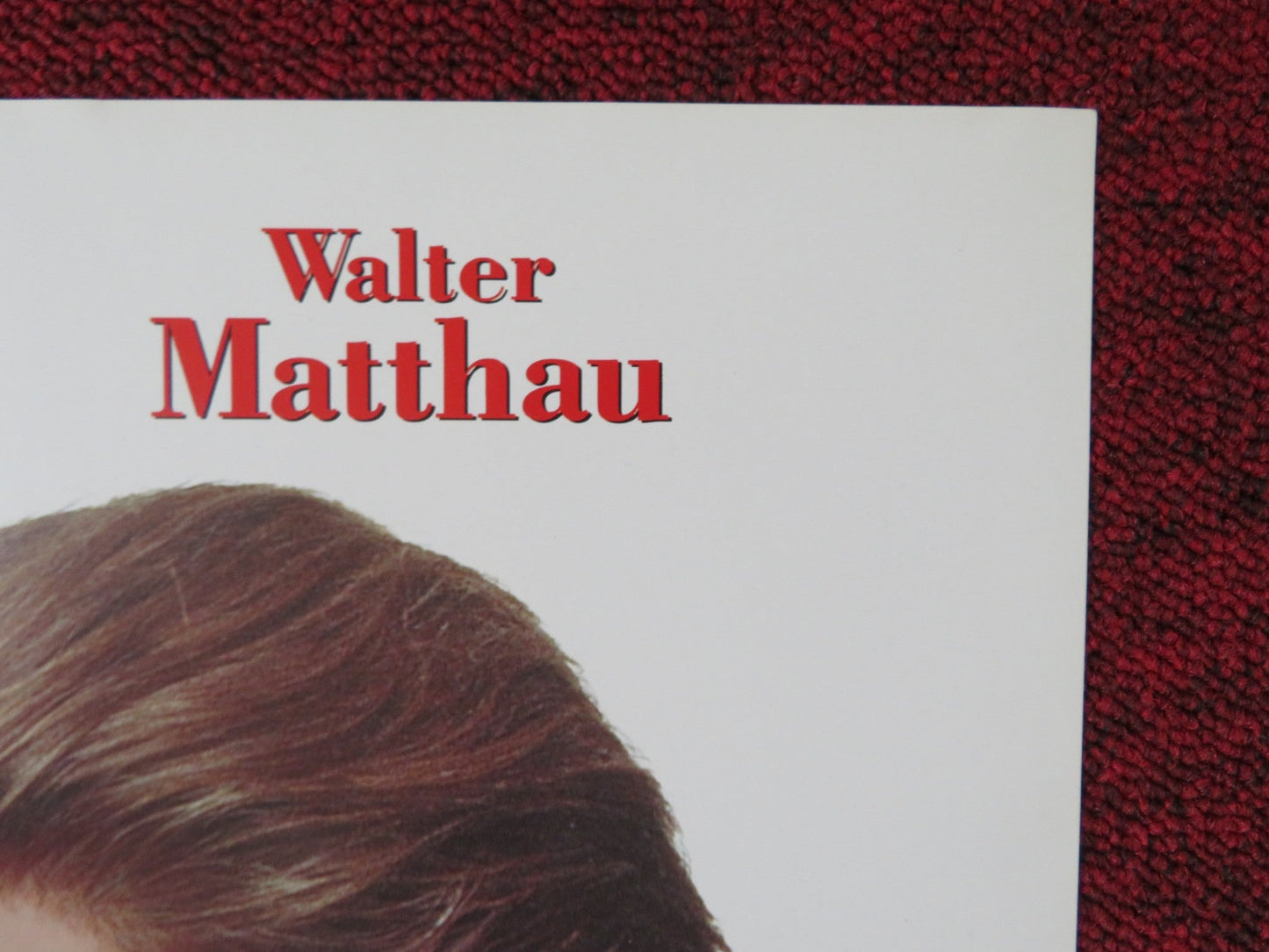 I.Q. VHS VIDEO POSTER MEG RYAN TIM ROBBINS 1994 Rendezvous Cinema Movie posters