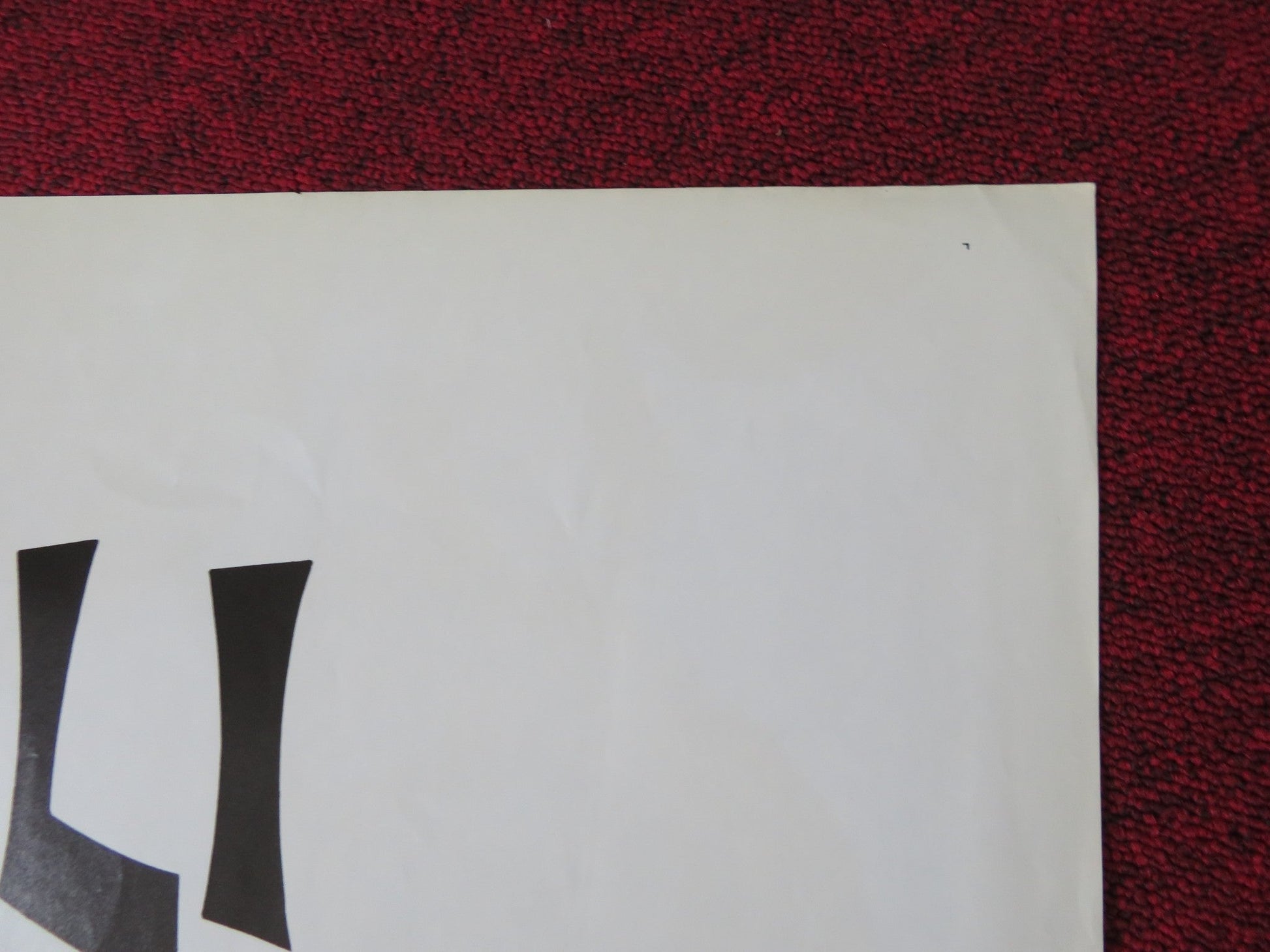 IRON FINGER FOLDED US ONE SHEET POSTER BRUCE LI FENG KU 1979 Rendezvous Cinema Movie posters