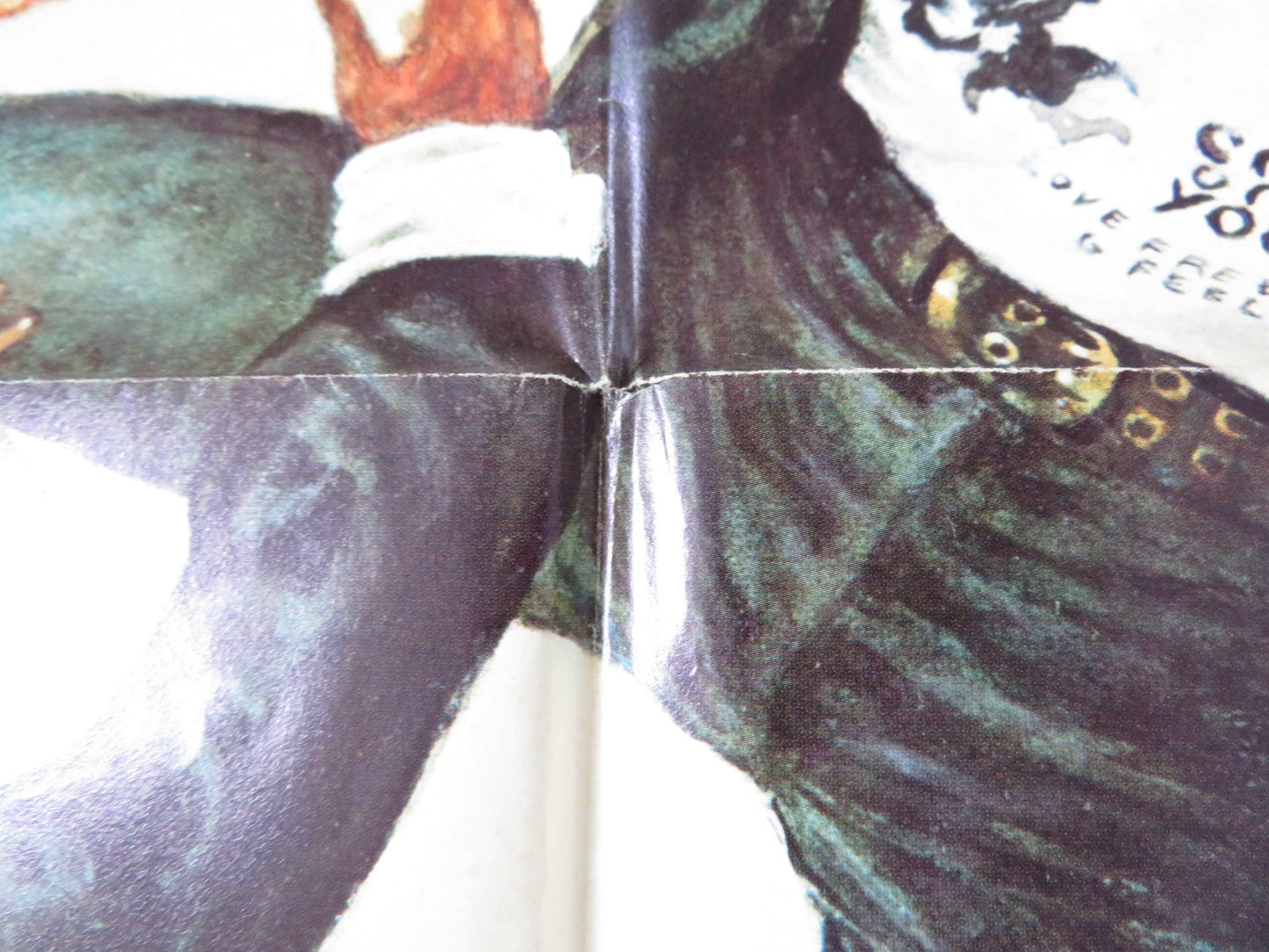 IRON FINGER FOLDED US ONE SHEET POSTER BRUCE LI FENG KU 1979 Rendezvous Cinema Movie posters