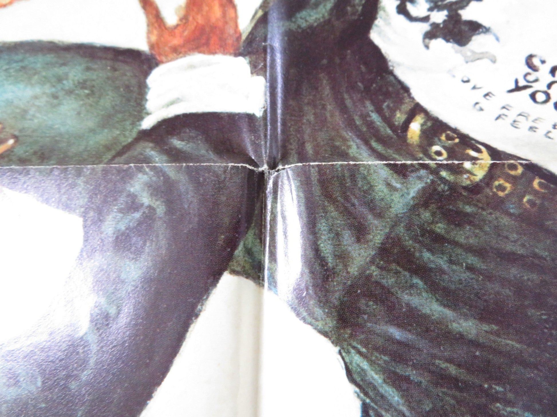 IRON FINGER FOLDED US ONE SHEET POSTER BRUCE LI FENG KU 1979 Rendezvous Cinema Movie posters