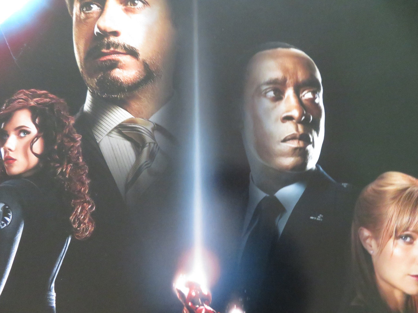 IRON MAN 2 - A US ONE SHEET ROLLED POSTER ROBERT DOWNEY JR. MICKEY ROURKE 2010 Rendezvous Cinema Movie posters