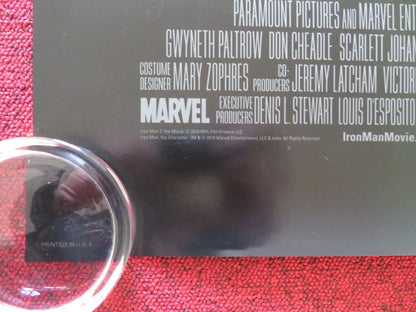 IRON MAN 2 - A US ONE SHEET ROLLED POSTER ROBERT DOWNEY JR. MICKEY ROURKE 2010 Rendezvous Cinema Movie posters