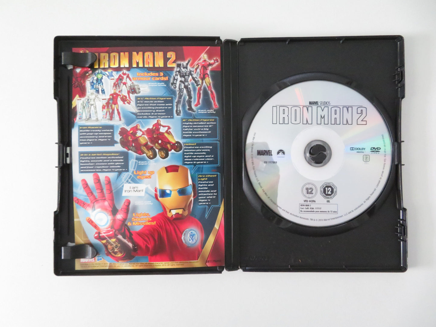 Iron Man 2 (DVD) Marvel Robert Downey Jr. Gwyneth Paltrow 2010 Region 2 Movie posters