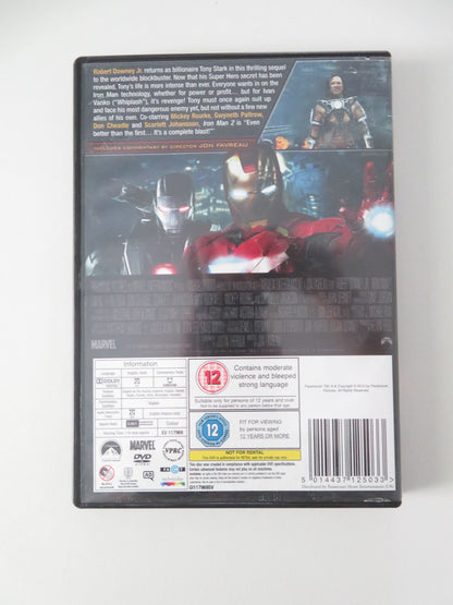 Iron Man 2 (DVD) Marvel Robert Downey Jr. Gwyneth Paltrow 2010 Region 2 Movie posters