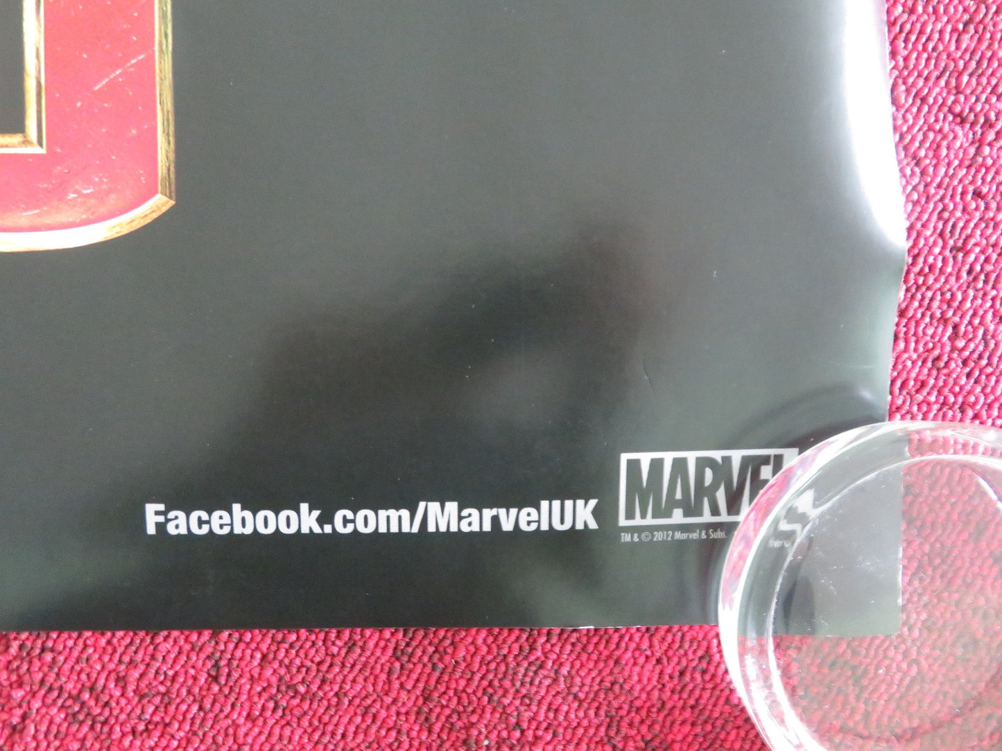 IRON MAN 3 - B UK QUAD ROLLED POSTER ROBERT DOWNEY JR. GWYNETH PALTROW 2013 Movie posters