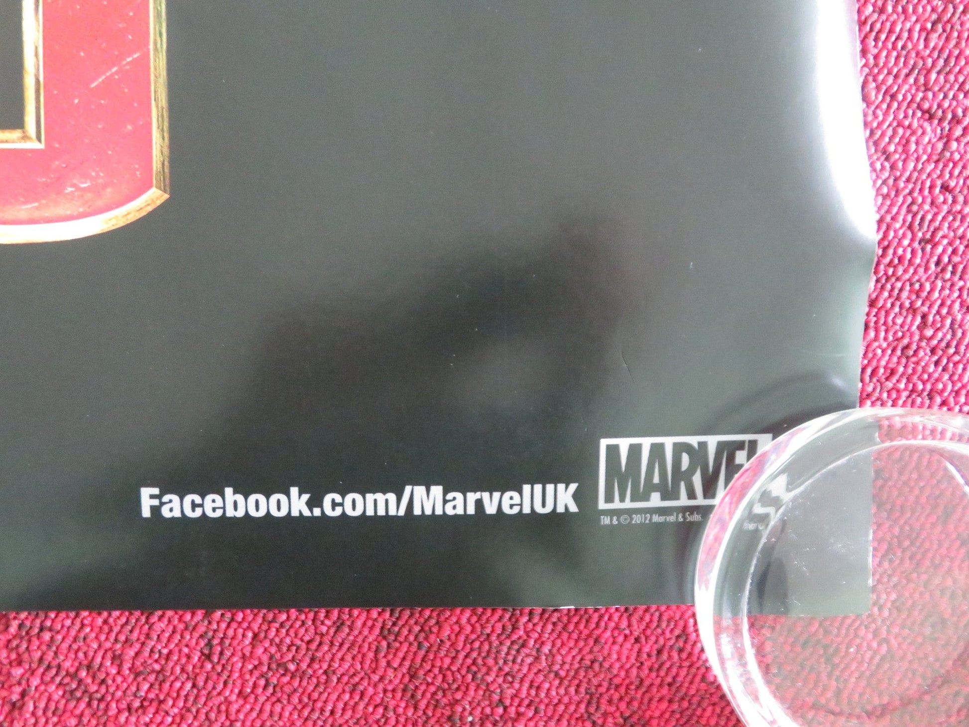 IRON MAN 3 - B UK QUAD ROLLED POSTER ROBERT DOWNEY JR. GWYNETH PALTROW 2013 Movie posters