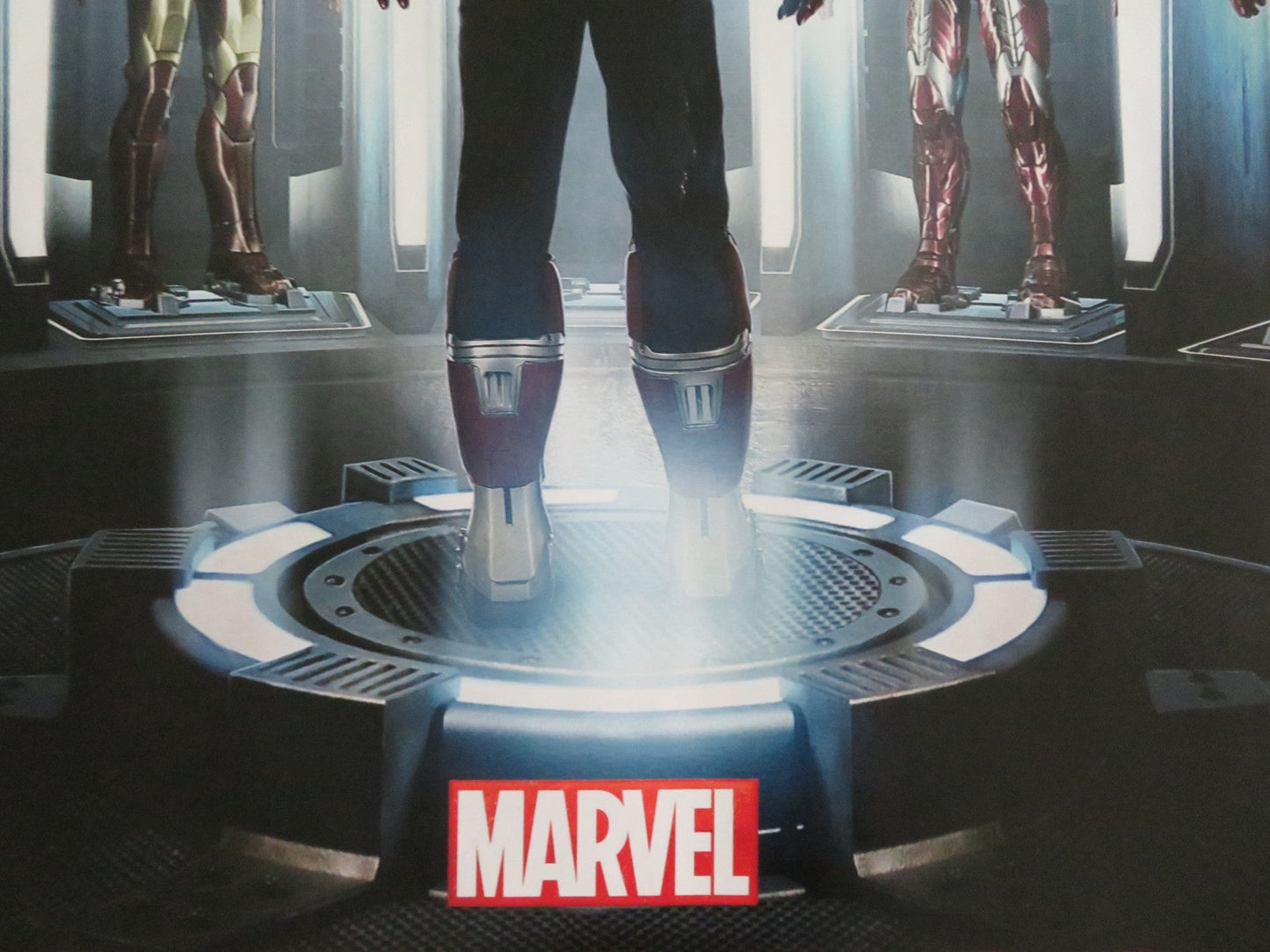 IRON MAN 3 - B UK QUAD ROLLED POSTER ROBERT DOWNEY JR. GWYNETH PALTROW 2013 Movie posters