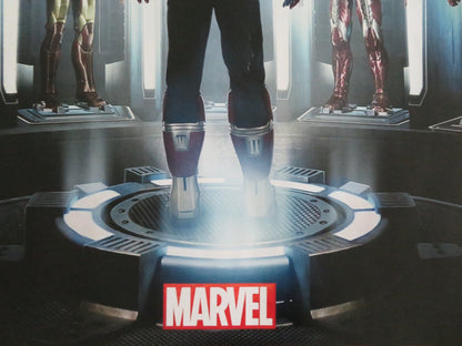 IRON MAN 3 - B UK QUAD ROLLED POSTER ROBERT DOWNEY JR. GWYNETH PALTROW 2013 Movie posters