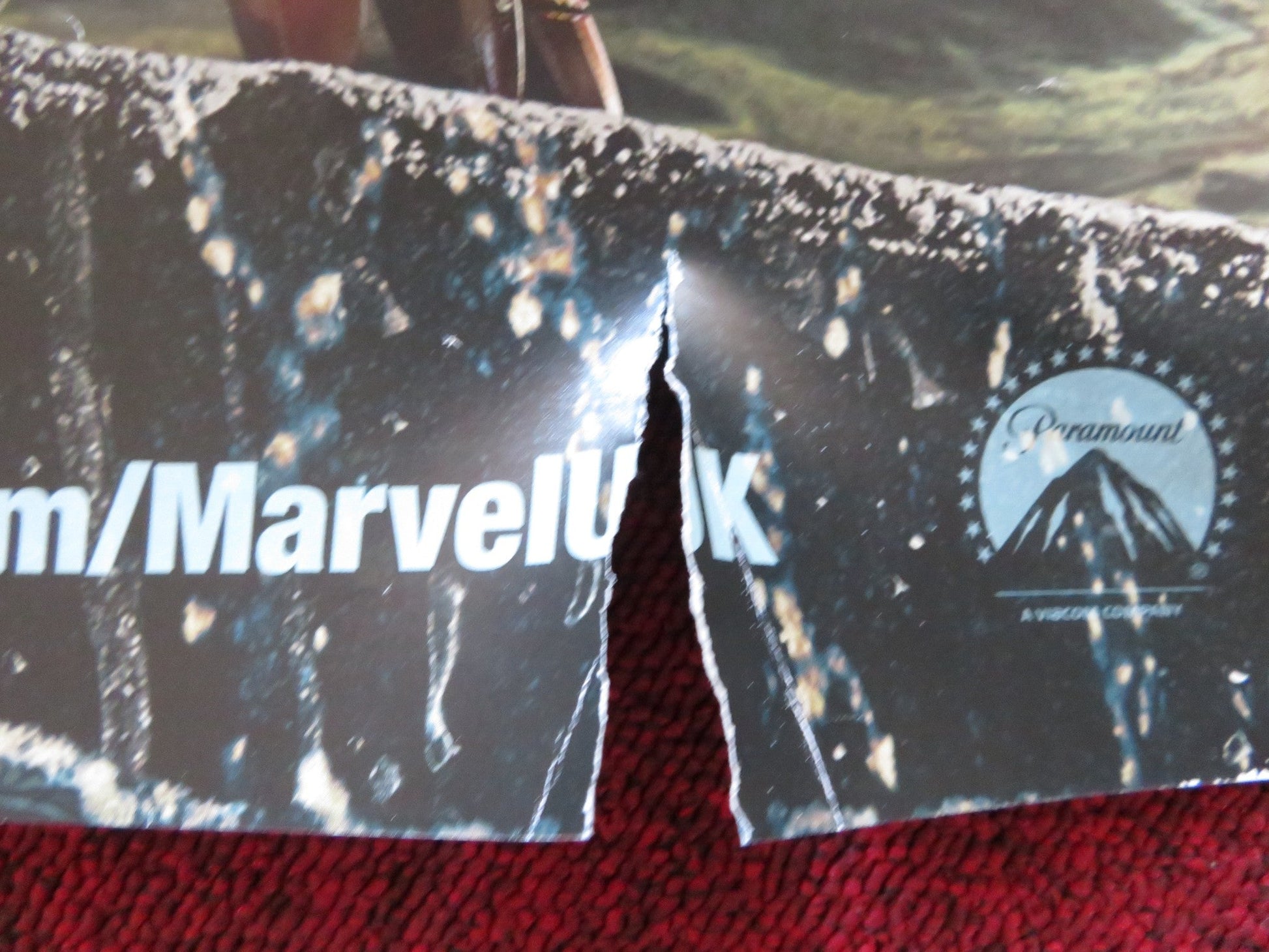 IRON MAN 3 UK QUAD ROLLED POSTER ROBERT DOWNEY JR. GWYNETH PALTROW 2013 Rendezvous Cinema Movie posters