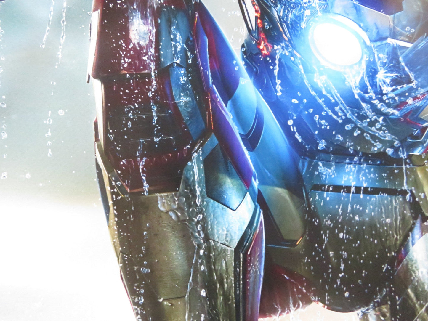 IRON MAN 3 UK QUAD ROLLED POSTER ROBERT DOWNEY JR. GWYNETH PALTROW 2013 Rendezvous Cinema Movie posters