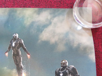 IRON MAN 3 UK QUAD ROLLED POSTER ROBERT DOWNEY JR. GWYNETH PALTROW 2013 Rendezvous Cinema Movie posters