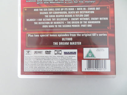Iron Man (DVD) Marvel Robert Hays John Reilly 1994 Region 2 Movie posters