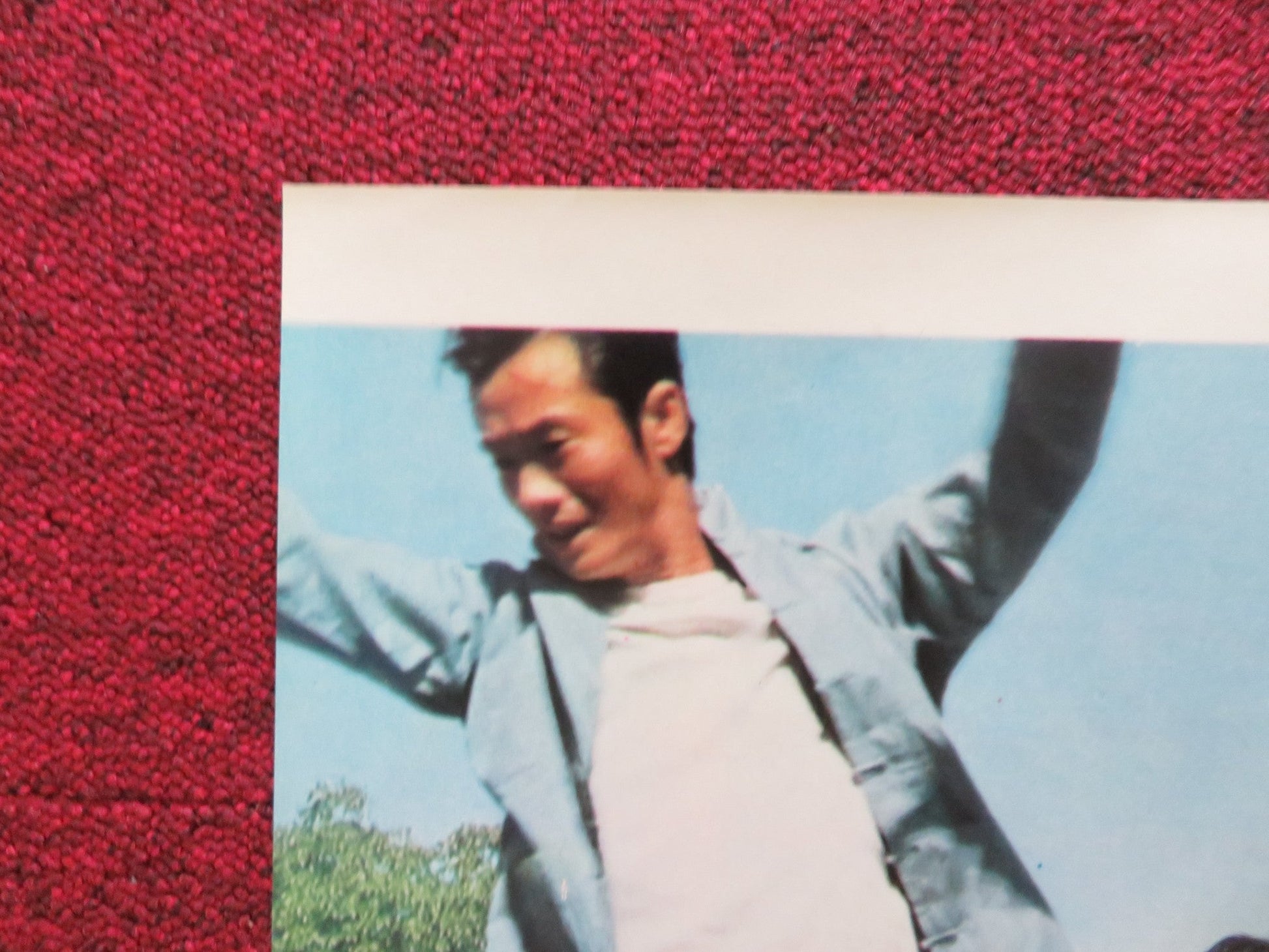 IRON - PUNCH CONTEST ITALIAN FOTOBUSTA POSTER LI MENG SHAN CHIANG 1972 Rendezvous Cinema Movie posters