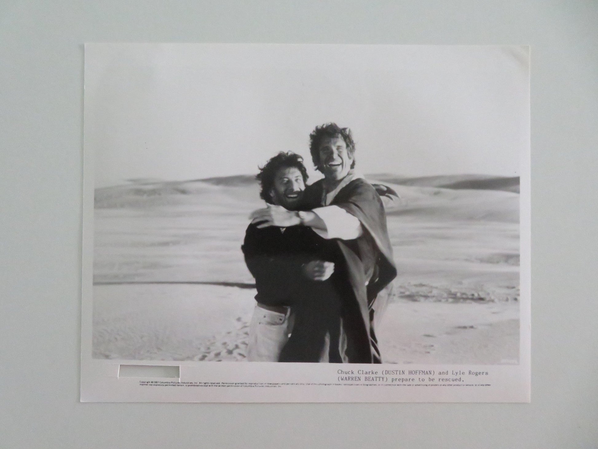 ISHTAR MOVIE STILL PHOTO LOT OF 5 DUSTIN HOFFMAN WARREN BEATTY 1987 - Rendezvous Cinema
