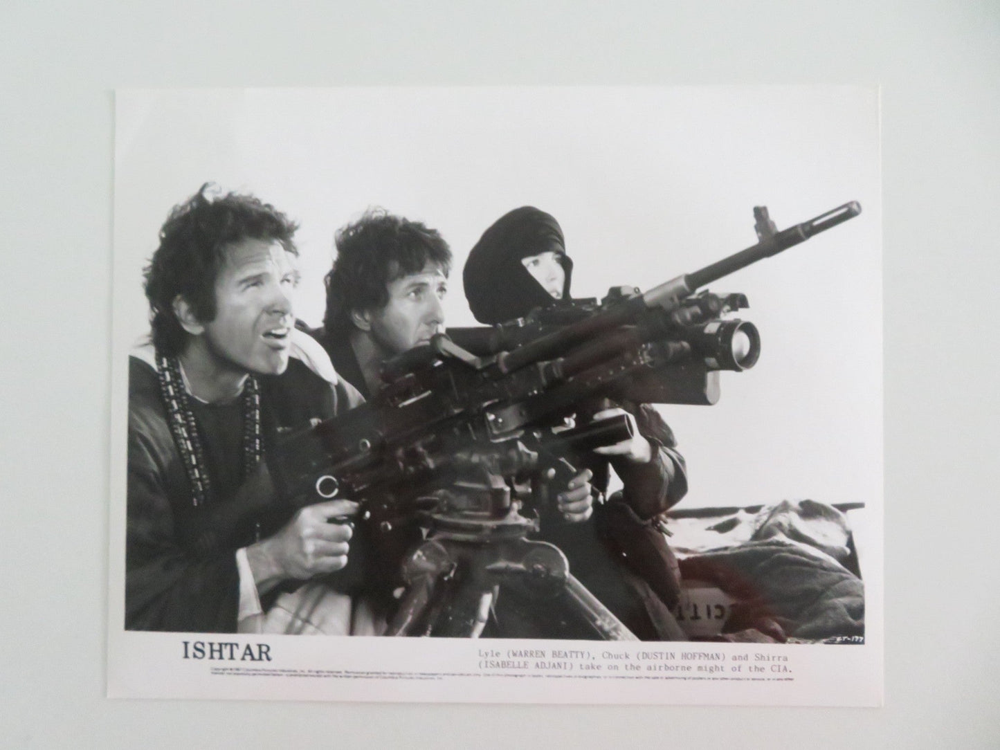 ISHTAR MOVIE STILL PHOTO LOT OF 5 DUSTIN HOFFMAN WARREN BEATTY 1987 - Rendezvous Cinema