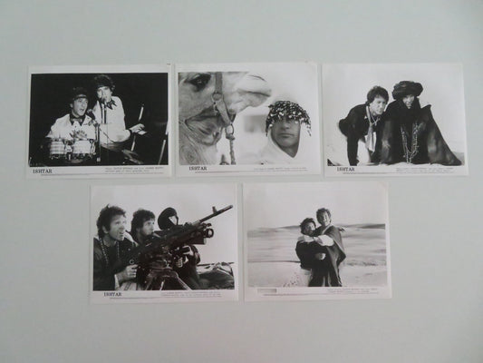 ISHTAR MOVIE STILL PHOTO LOT OF 5 DUSTIN HOFFMAN WARREN BEATTY 1987 - Rendezvous Cinema