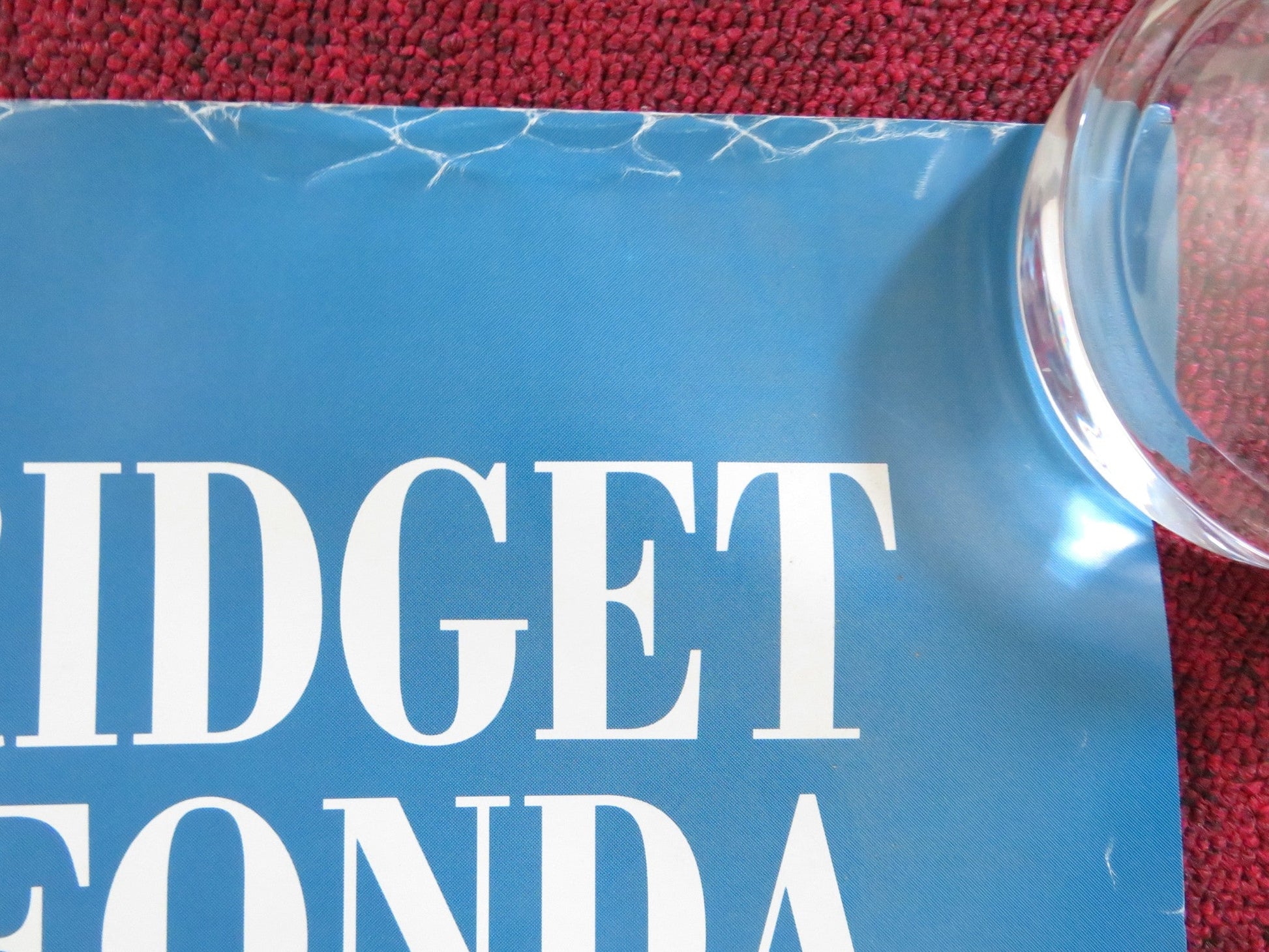 IT COULD HAPPEN TO YOU UK QUAD ROLLED POSTER NICOLAS CAGE BRIDGET FONDA 1994 Rendezvous Cinema Movie posters