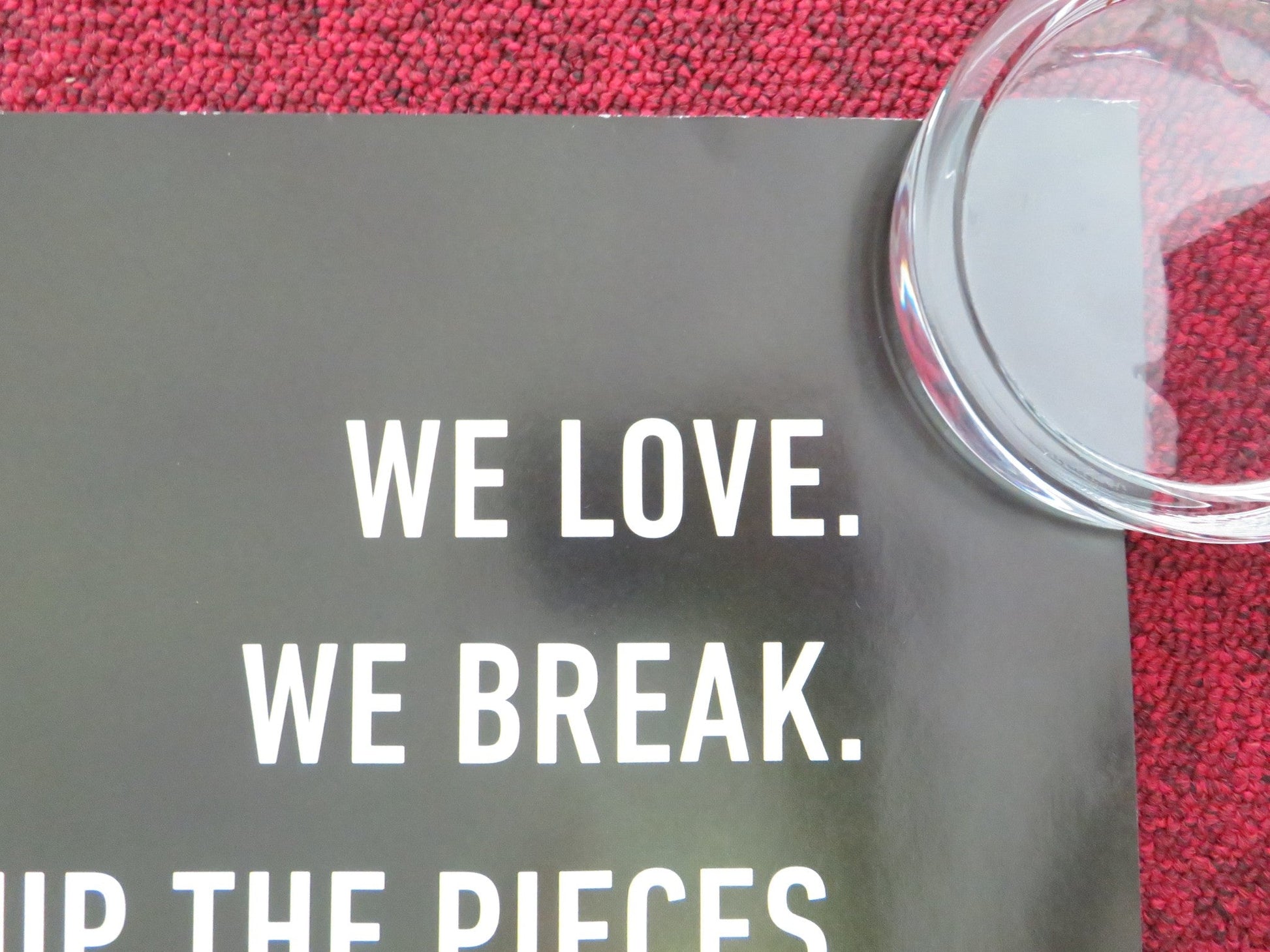 IT ENDS WITH US UK QUAD ROLLED POSTER BLAKE LIVELY JUSTIN BALDONI 2024 Movie posters