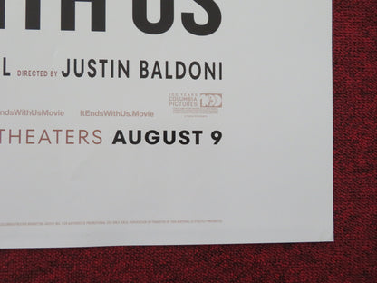 It Ends with Us US One Sheet Rolled Poster Blake Lively Justin Baldoni 2024 Movie posters