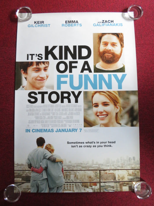 IT'S KIND OF A FUNNY STORY US ONE SHEET ROLLED POSTER KEIR GILCHRIST 2010 Rendezvous Cinema Movie posters