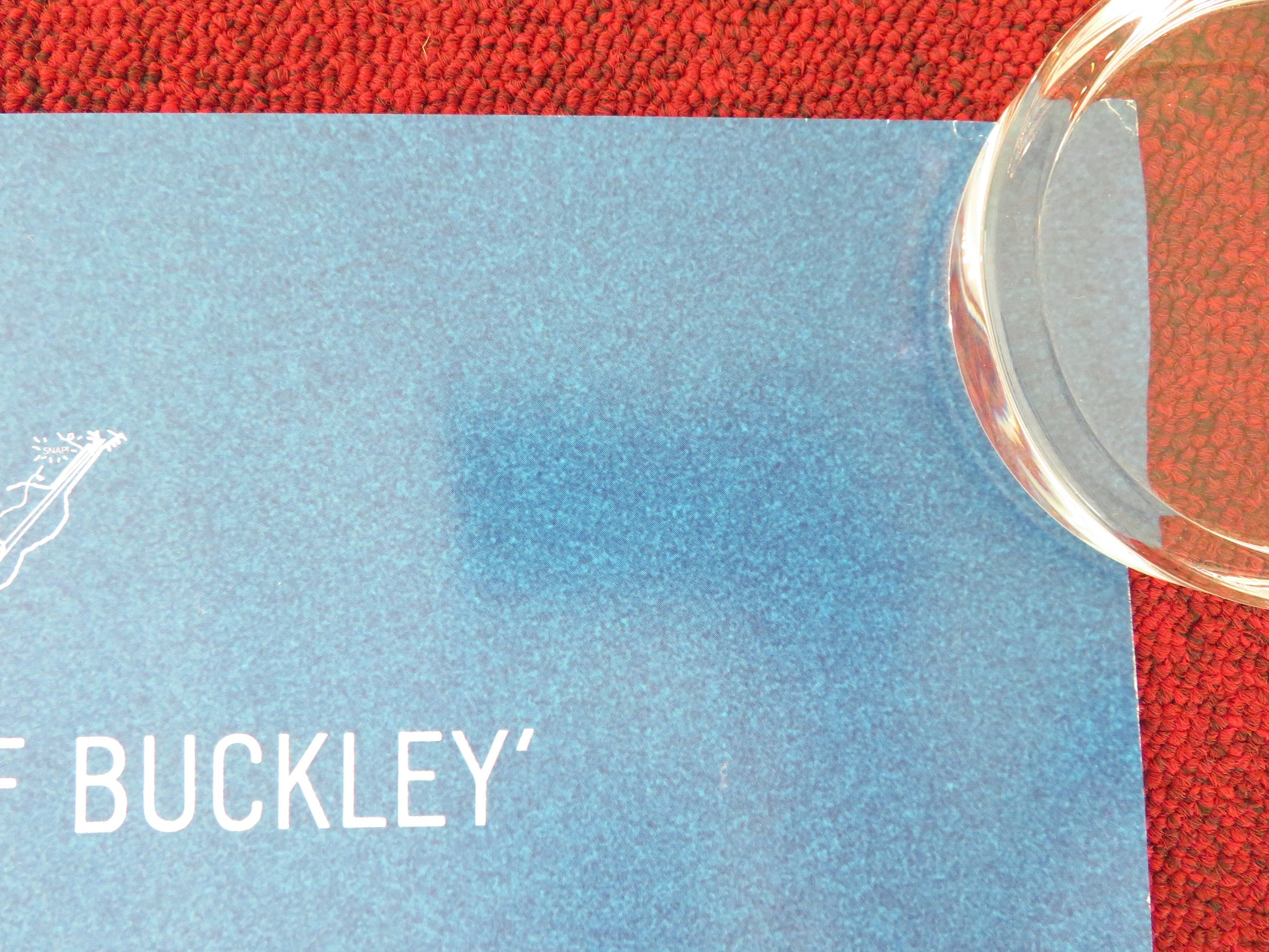 It's Never Over, Jeff Buckley UK Quad Rolled Poster Mary Guibert 2025 Movie posters