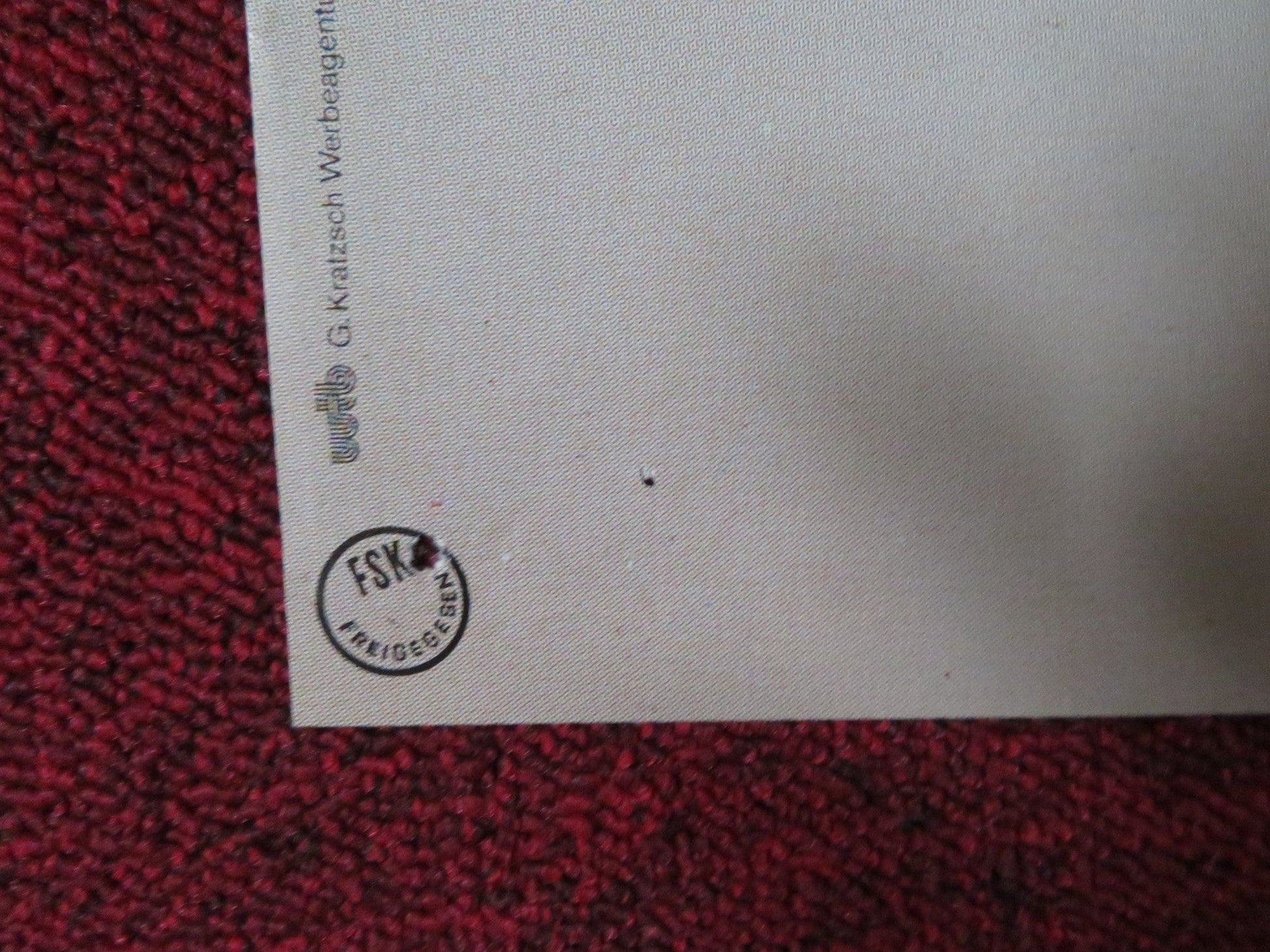 IT'S NOT ME, IT'S HIM GERMAN A1 POSTER FOLDED PIERRE RICHARD ALDO MACCIONE 1980 Rendezvous Cinema Movie posters