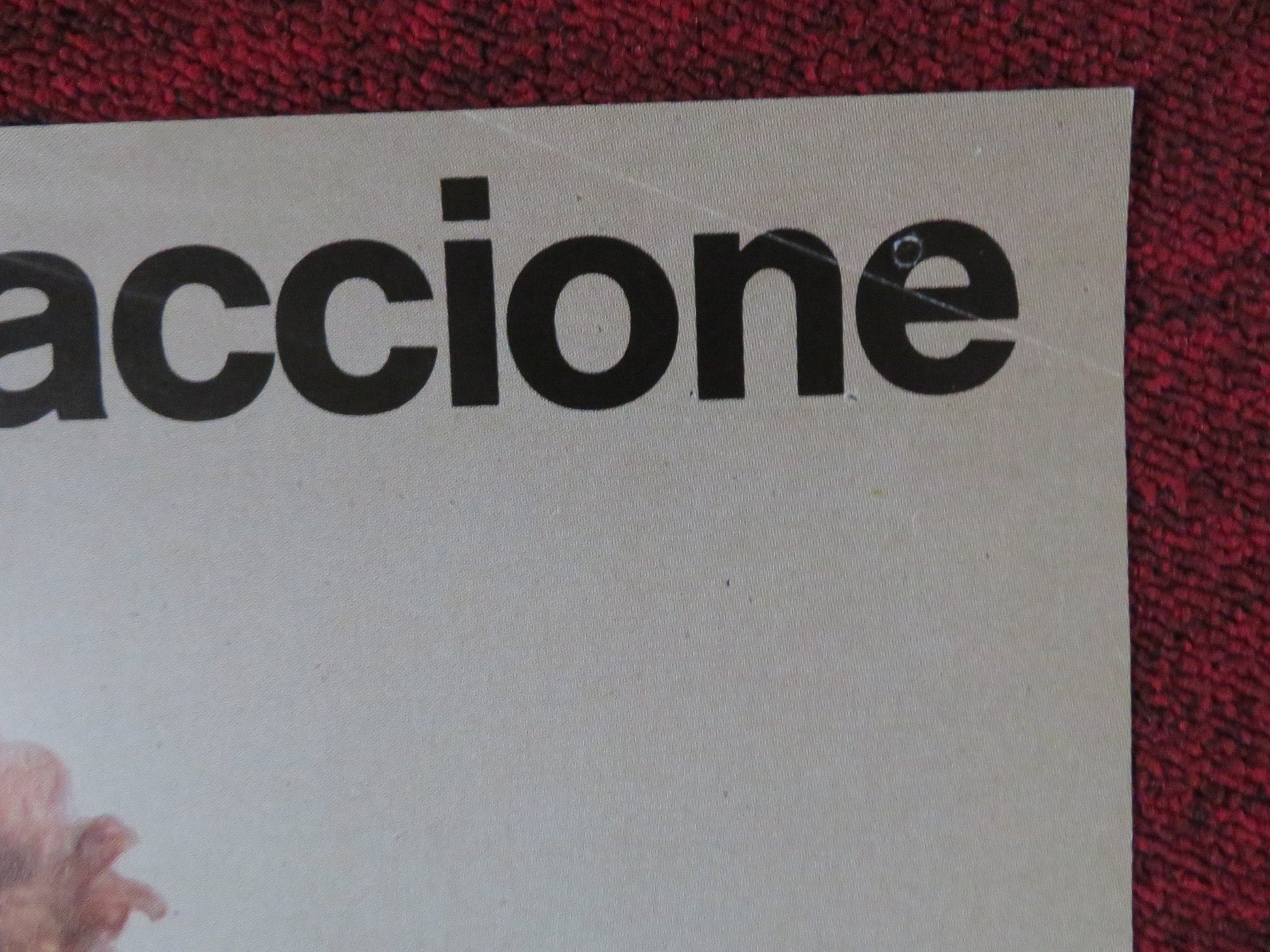 IT'S NOT ME, IT'S HIM GERMAN A1 POSTER FOLDED PIERRE RICHARD ALDO MACCIONE 1980 Rendezvous Cinema Movie posters