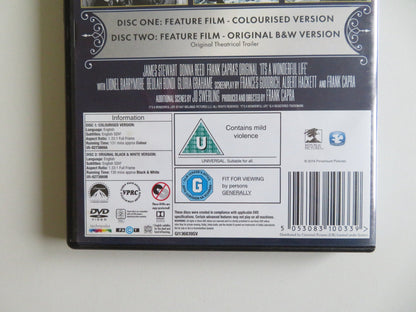 IT'S WONDERFUL LIFE - PLATINUM ANNIVERSARY EDITION - C (DVD) 1946 REGION 2 Movie posters
