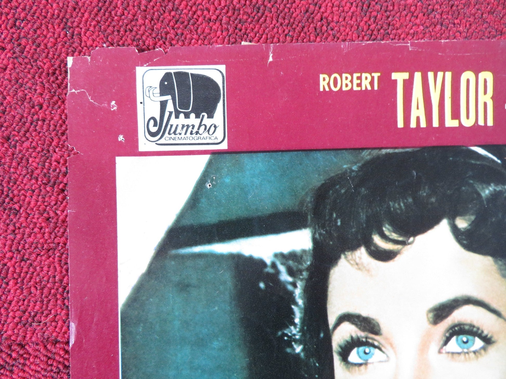 IVANHOE SPANISH POSTER ROBERT TAYLOR ELIZABETH TAYLOR Rendezvous Cinema Movie posters