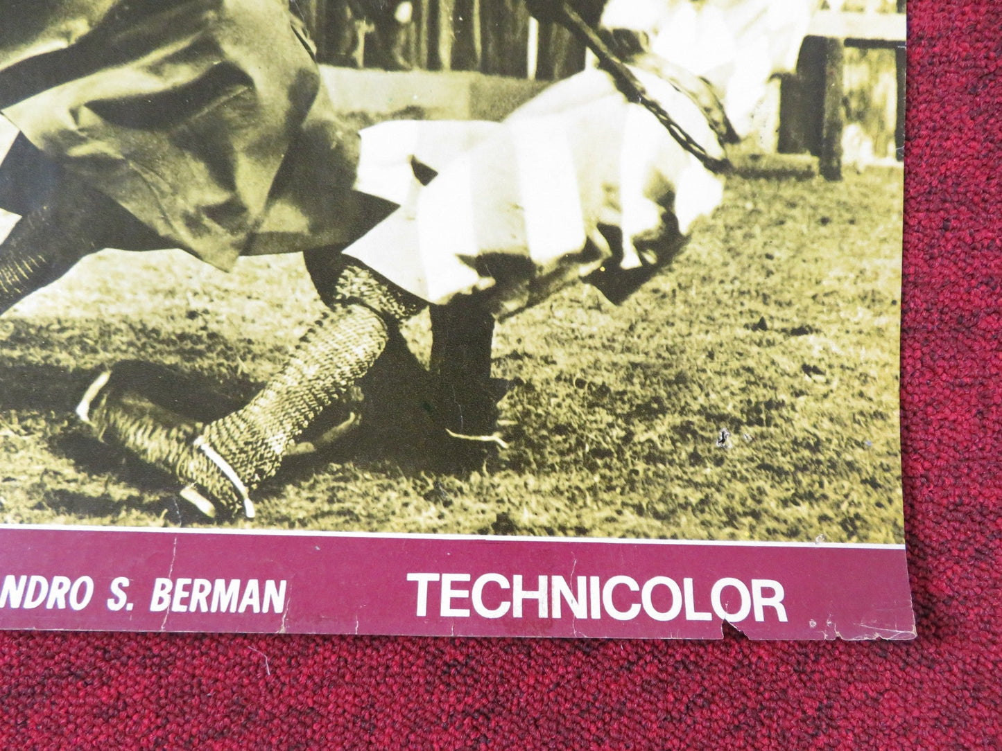 IVANHOE SPANISH POSTER ROBERT TAYLOR ELIZABETH TAYLOR Rendezvous Cinema Movie posters