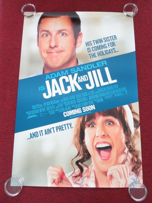 Jack and Jill US One Sheet Rolled Poster Adam Sandler Al Pacino 2011 Movie posters
