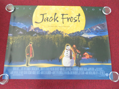 Jack Frost UK Quad Rolled Poster Michael Keaton Kelly Preston 1998 Movie posters