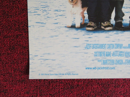 JACK FROST VHS VIDEO POSTER MICHAEL KEATON KELLY PRESTON 1999 Rendezvous Cinema Movie posters