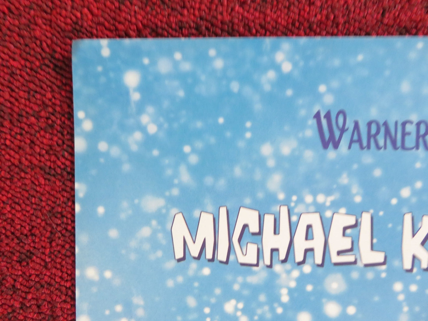 JACK FROST VHS VIDEO POSTER MICHAEL KEATON KELLY PRESTON 1999 Rendezvous Cinema Movie posters