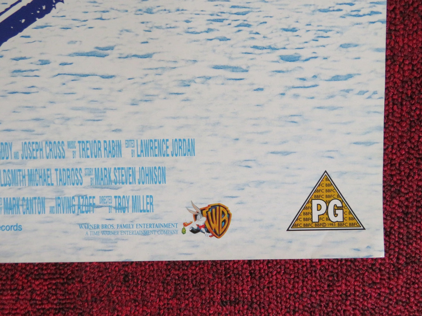 JACK FROST VHS VIDEO POSTER MICHAEL KEATON KELLY PRESTON 1999 Rendezvous Cinema Movie posters