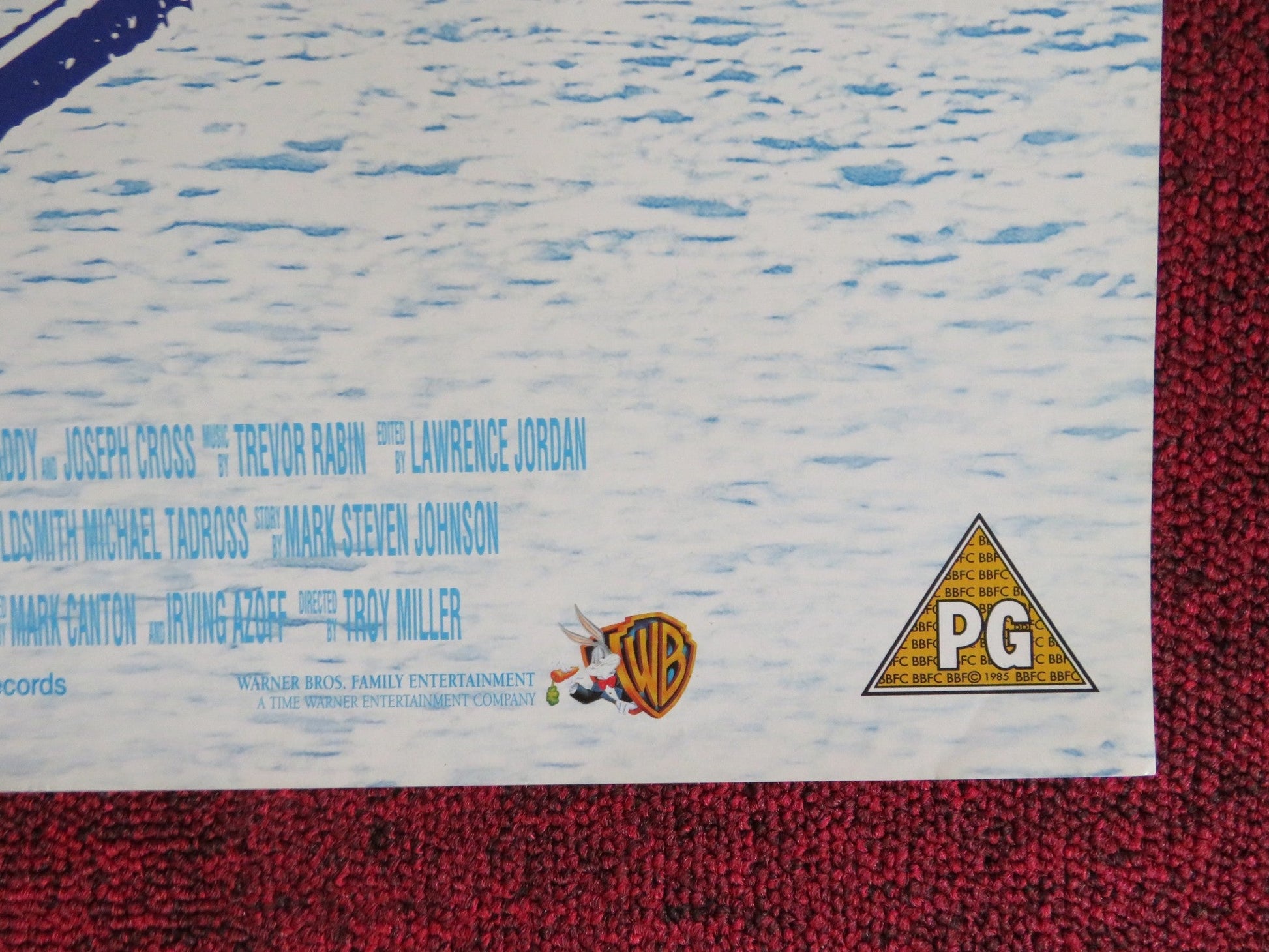 JACK FROST VHS VIDEO POSTER MICHAEL KEATON KELLY PRESTON 1999 Rendezvous Cinema Movie posters